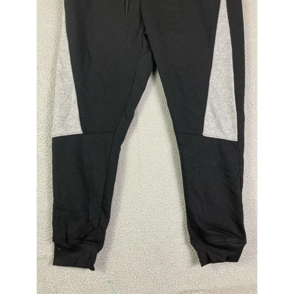 Sweatpants Mens New Fleece Jogger Pants Athletic Joggers Black Galaxy Size Large